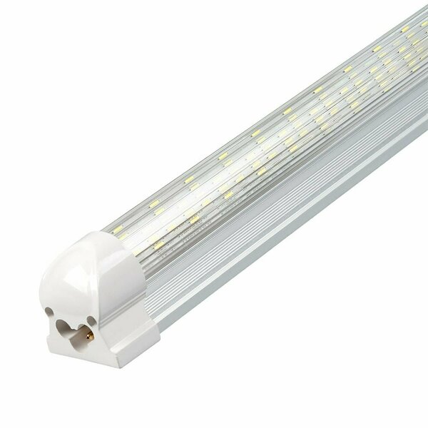 Beyond Led Technology LED Linkable Integrated Tube | 30 Watt | 4200 Lumens | 6500K | 4ft | Striped Lens, 20PK BLT-T8-30P4FT-INT26500K-S-20